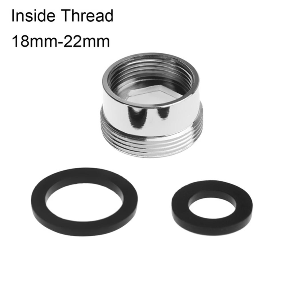 Wasserhahn-Adapter, Wasserhahn-Belüfter-Anschluss, einfach zu installierende Küche Inside Thread 18mm-22mm