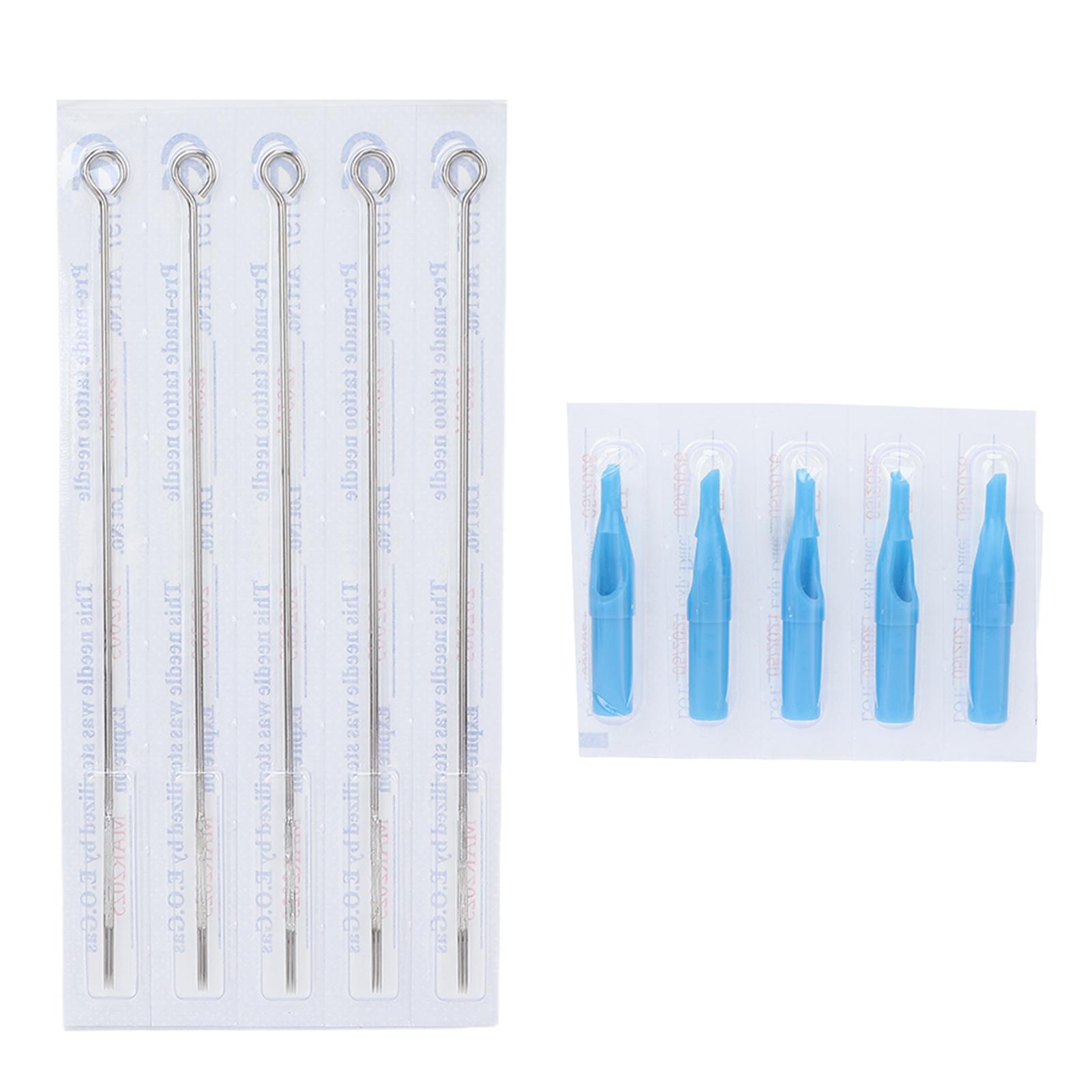 Tattoo Nadeln Spitzen Set 50 Stück Einweg Edelstahl Lange Tattoo Nadeln 50 Stück Tattoo Nadeln