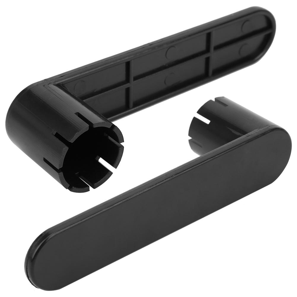 2 Stück tragbares Kunststoff 8 Zähne Gummi-Schlauchboot Aufblasventil Schraubenschlüssel Werkzeug Zubehör