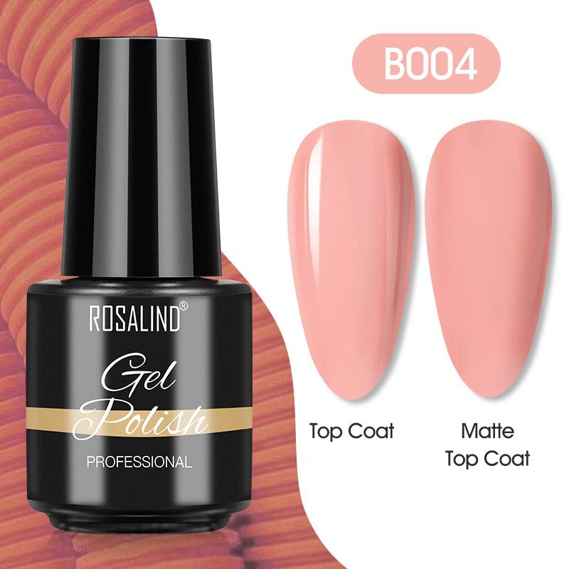 ROSALIND Gel-Nagellack, semi-permanent, UV-LED-Gel-Nagellack, Hybrid-Lack, Nagel-Gel-Nagellack für Nagelkunst-Design