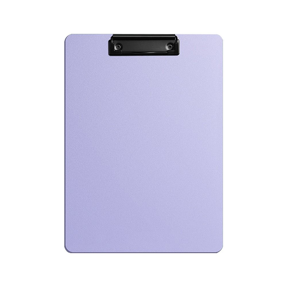 Schulbedarf Zwischenablage Schreibblock PP Board Clips Neue A4 Datei Ordner Student violett