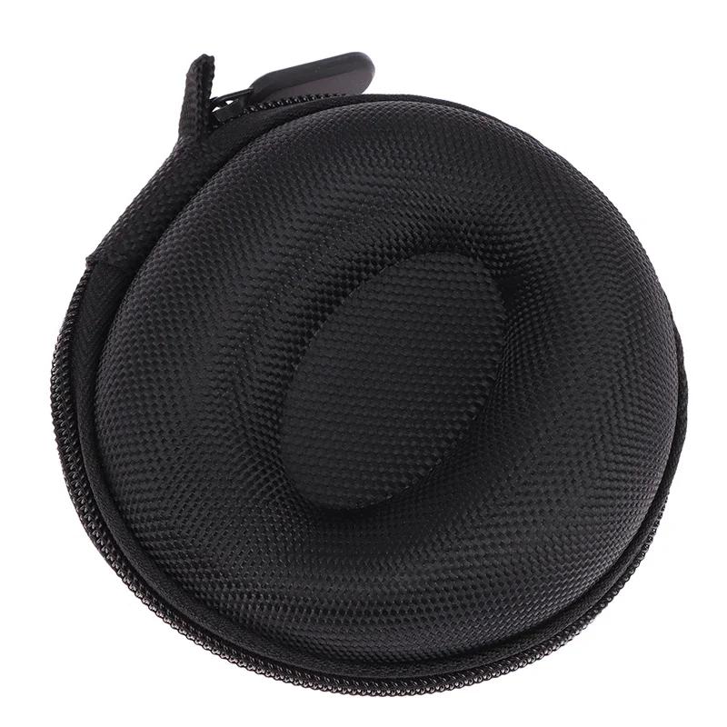 1 Stück Reiseetui, tragbare Aufbewahrungsbox für einzelne Uhren, stoß- und schlagfest, für Armbanduhren, Smartwatches, Uhrenaufbewahrung schwarz