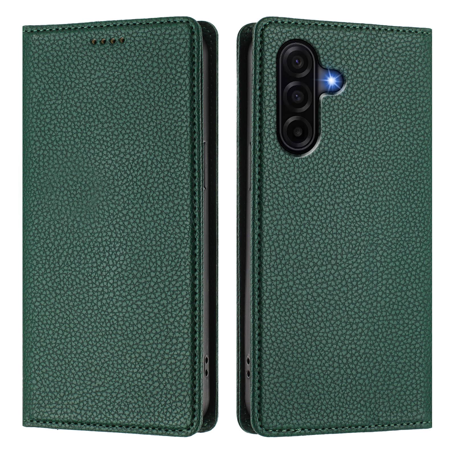 WEFOR für Samsung Galaxy A57 A37 5G A17 A73 A72 A71 A56 A55 A54 A53 A52 A51 Brieftaschenhülle, Flip-Folio-Hülle mit magnetischem Kartenhalter For Galaxy A37 5G