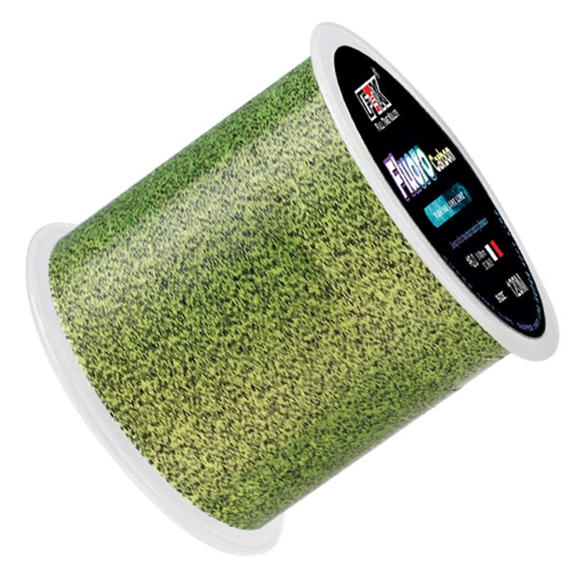 120M Fluorkohlenstoff Beschichtung Angelschnur 0,20mm-0,60mm 7,15 LB-45LB Carbon Faser Führer Linie Angeln Locken draht Sinkende Linie Japan 3.0mm-14.85lb grün