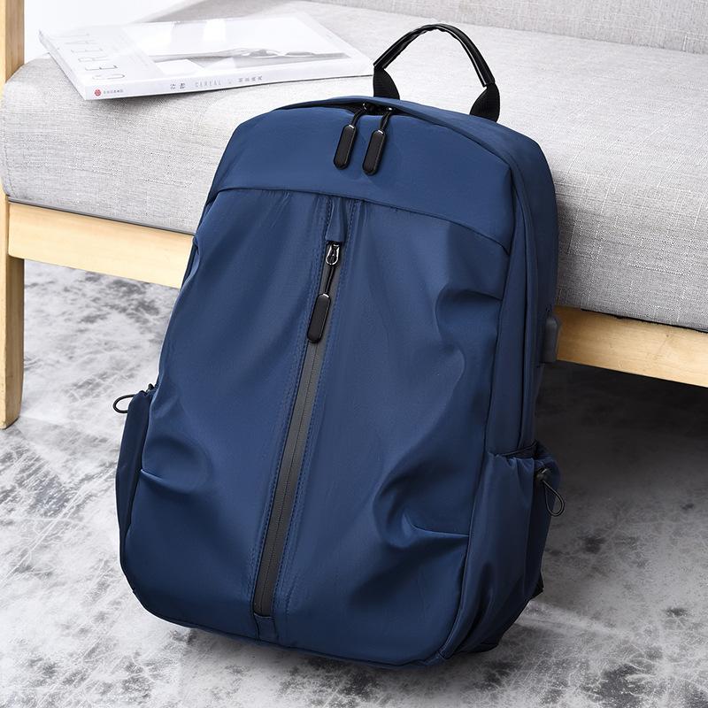 Street Fashion Reise-Rucksack für Herren, Lässiger Business-Rucksack, Computer-Rucksack mit großem Fassungsvermögen für Herren blau