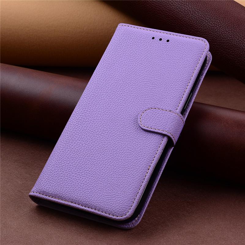 Flip Leder Brieftasche Fall Abdeckung Auf Für Honor 7A 7C 5A 6A 8A 8S 9A 9S 9X 10X 10 9 Lite 20 Huawei Y5 Y6 Y7 Prime Mate 20 P40 P30 P9 Lite Mini Telefon Fall Huawei Y6 2019 licht lila