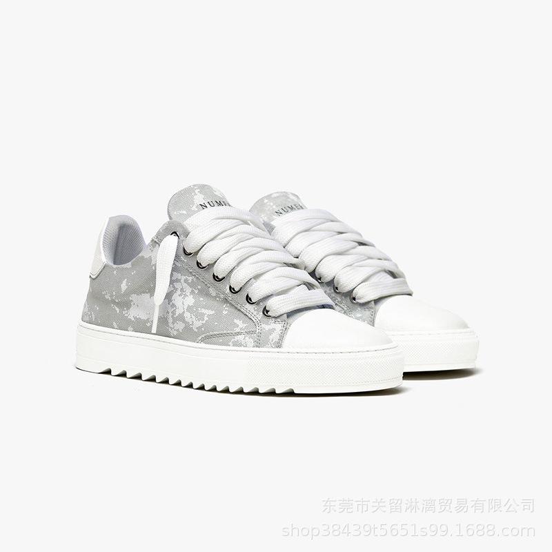 Spot Hochwertige Numeris Schuhe Modetrend Zerrissene Canvas-Schuhe Lässige Sport-Board-Schuhe Herren 45