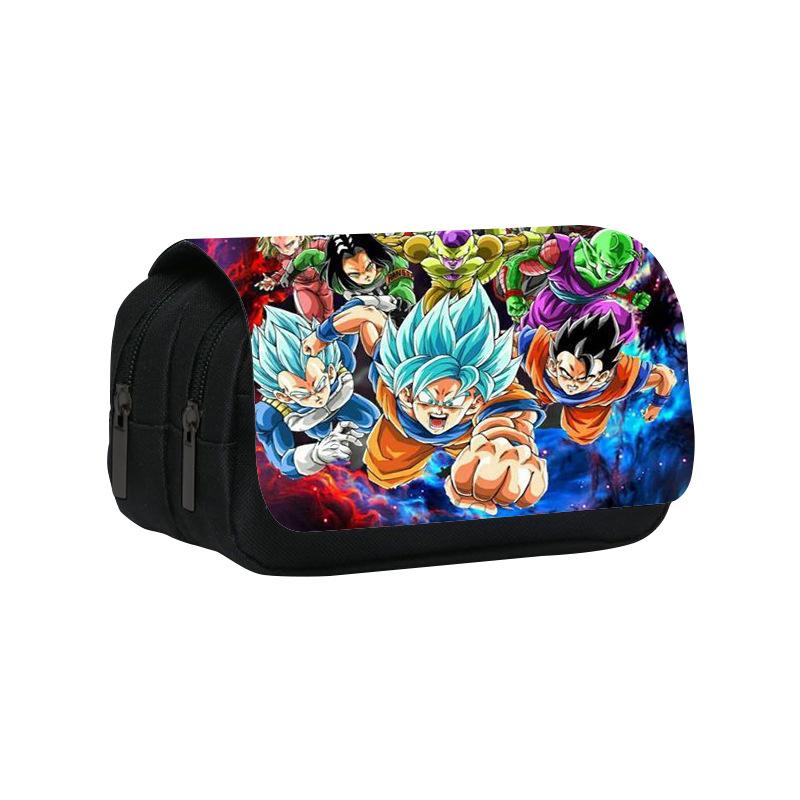 Dragon Ball Themen-Federmäppchen, Schüler-Schreibwaren-Organizer, Federmäppchen mit großer Kapazität Dragon Ball
