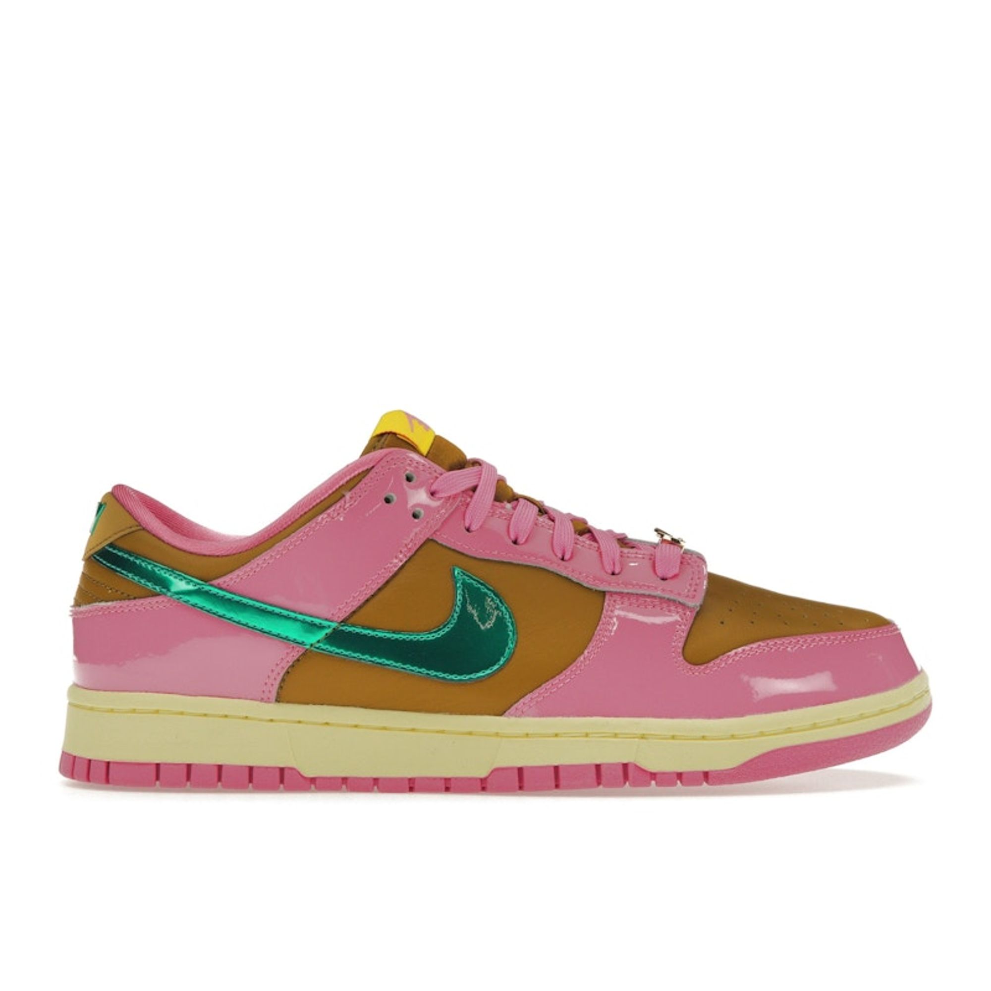 Parris Goebel x Nike Dunk Low Playful Pink Damen Sneaker Mehrfarbig Bronzine Clear-Jade FN2721-600 42
