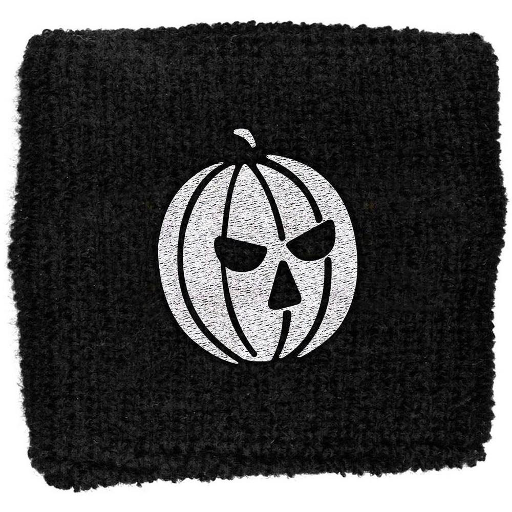 Helloween-Kürbis-Armband One Size weiß/schwarz