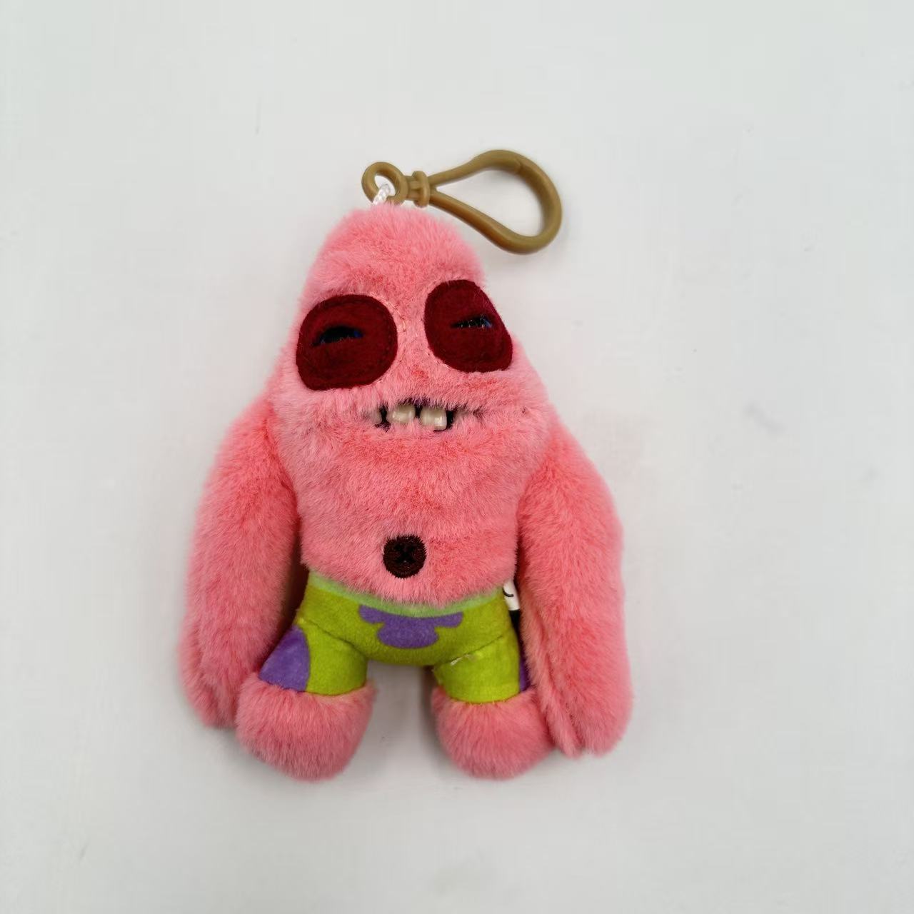 Fuggler Lustige Hässliche Monster Plüschtiere Schlüsselanhänger Kawaii Fuggler Monster Kaninchen Niedliche Stofftiere Puppen Anhänger Geschenke Kind 12cm 12cm pink