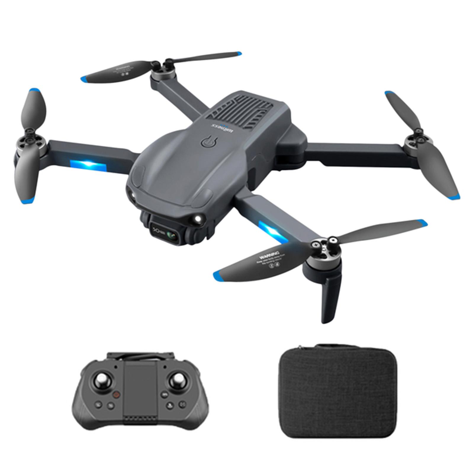 Ferngesteuerte Mini-Drohne mit Dual-Kamera, faltbare 4K-GPS-Drohne ohne Kopf und optischer Flussvisualisierung 1 Battery grau