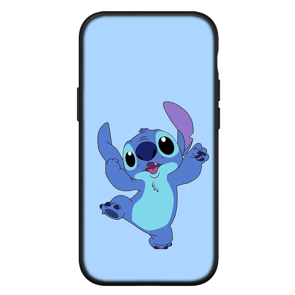 Hülle für iPhone 15 14 Xiaomi Redmi Note 13 12 11 Pro Max X 8 7 9 XR Samsung Galaxy S24 S23 A05 OPPO A15 Huawei Lilo Anime Blue Stitch Pink Handyhülle for Huawei P30 Pro terra