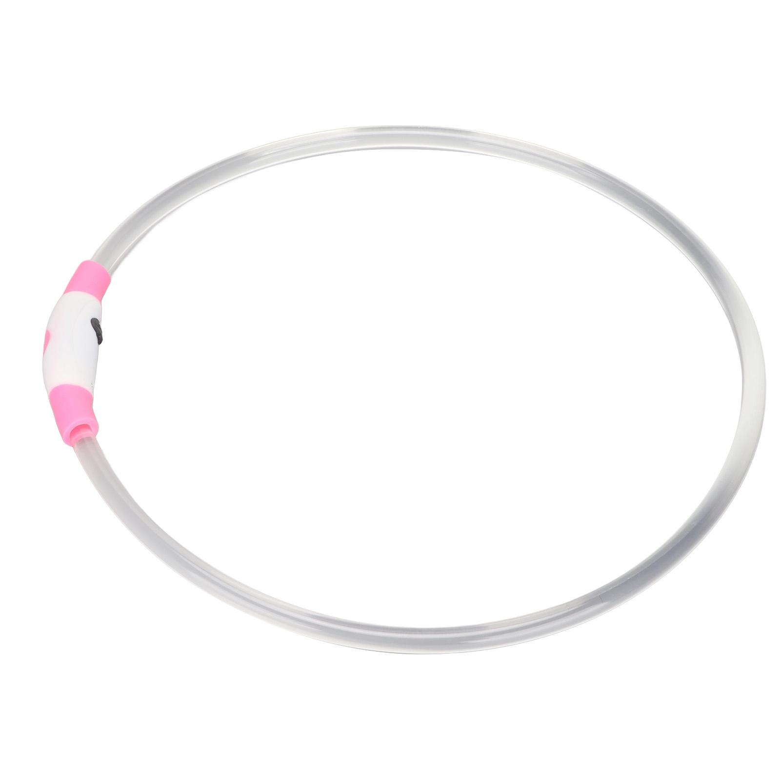 LED Hundehalsband USB Wiederaufladbar Verstellbar TPU Hundehalsband Wasserdicht Leuchtendes Hundehalsband