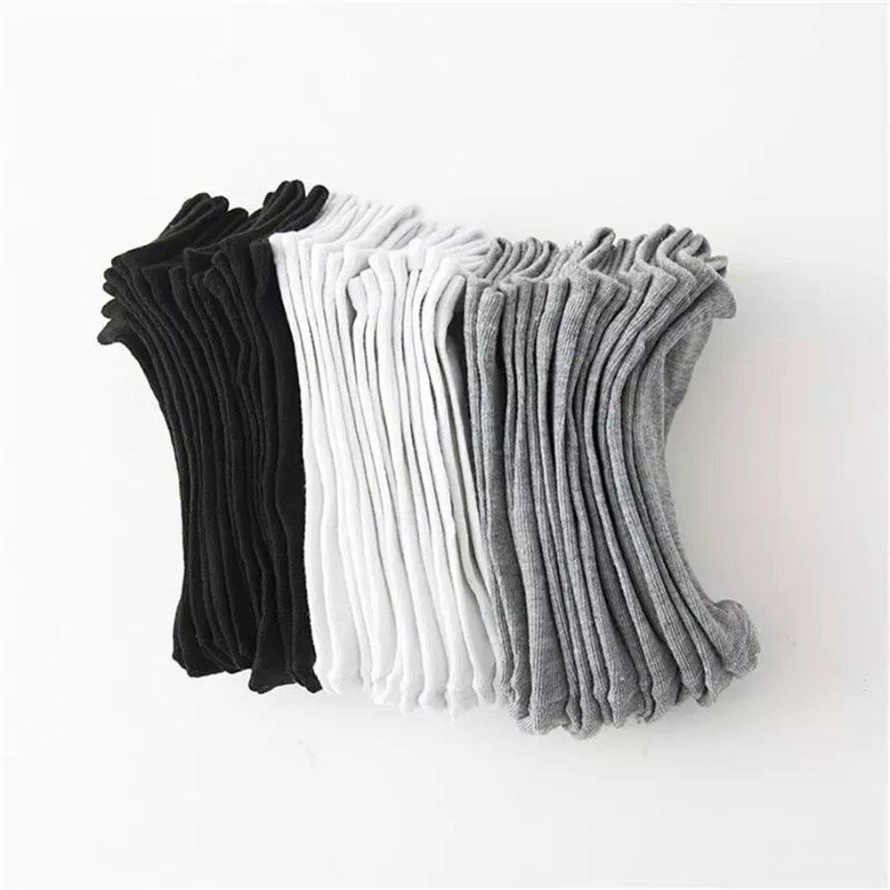 10 paare/los Männer Socken Baumwolle Große size38-44High Qualität Casual Atmungsaktive Boot Socken Kurze Männer Socken Sommer Männlich 38-44