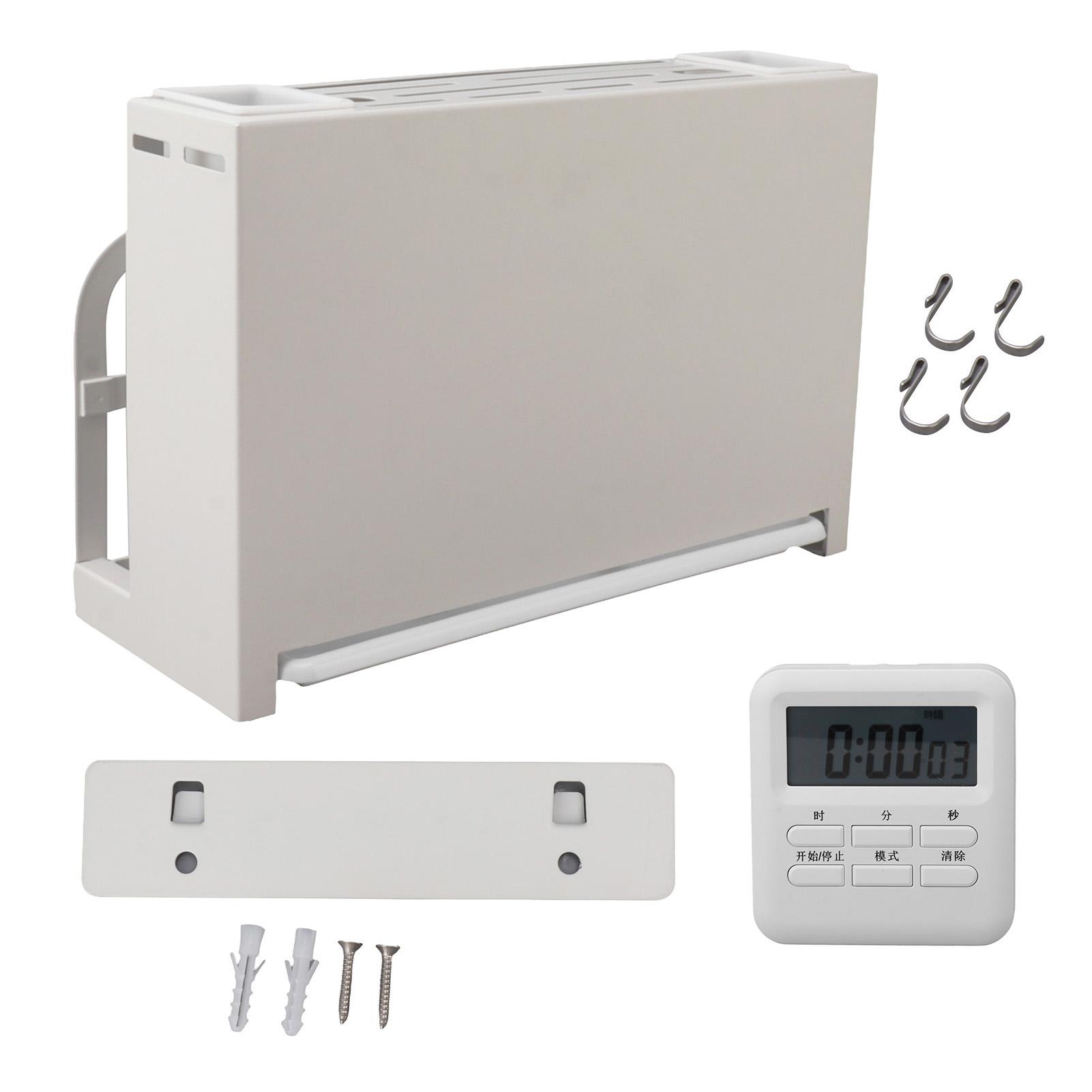 Messer Schneidebrett Organizer Multifunktional Großes Fassungsvermögen Wandhängendes Messer Trockengestell für