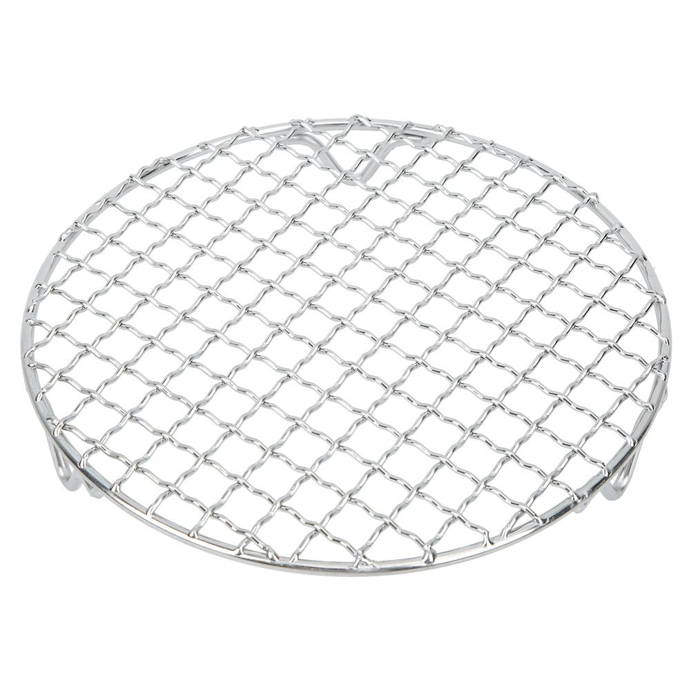 Mehrzweck-Edelstahl-Backdrahtgeflecht-Grill BBQ-Netz-Mesh-Grill-Dampfgestell-Fritteuse