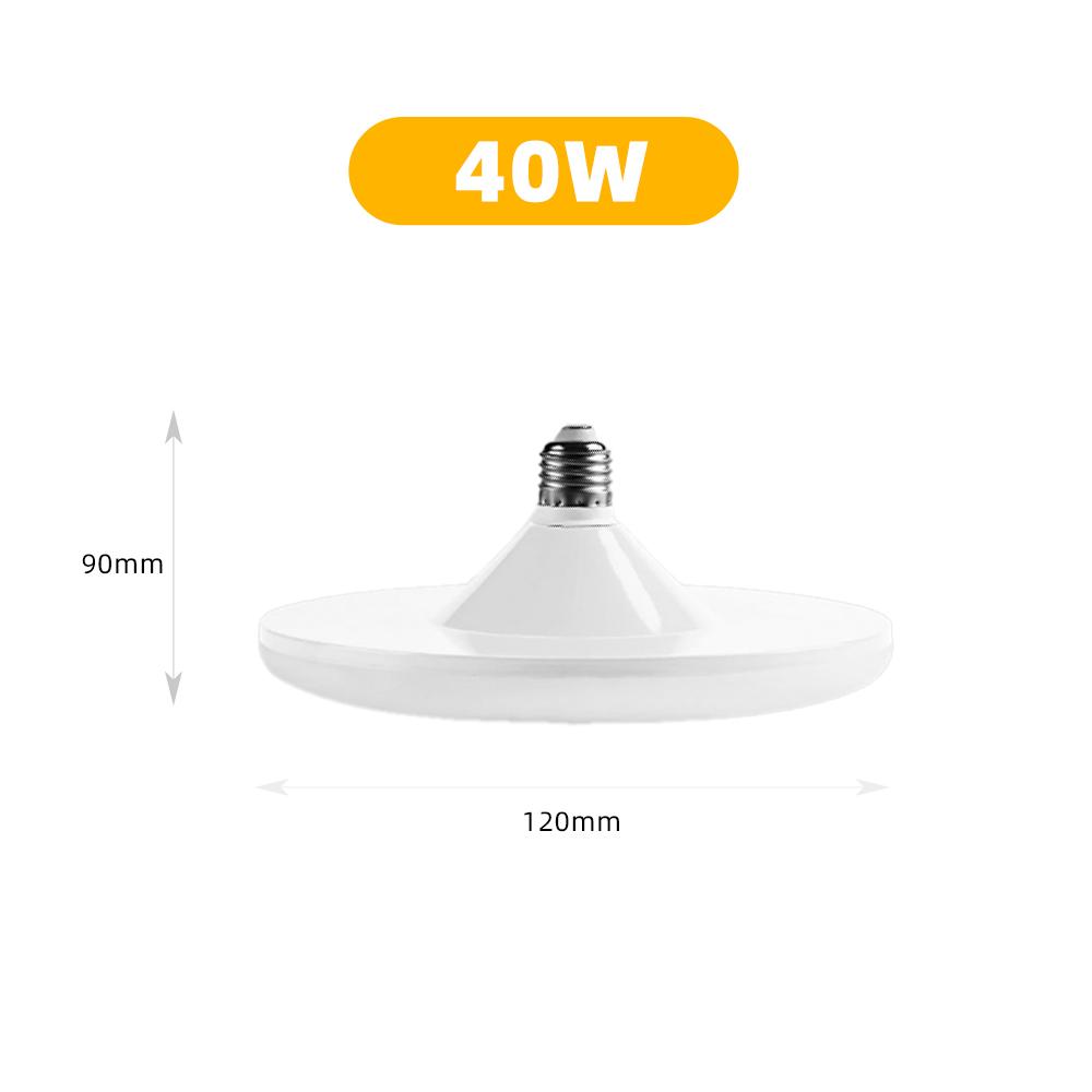 1PC E27 LED Birne 220V UFO Lampe E27 LED Lampen Kalt Weiß 20W 30W 40W Bombillas Ampulle LED Birne Lichter für Home Beleuchtung