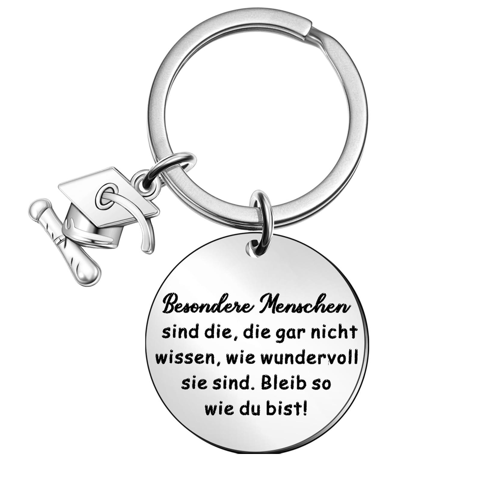 Dankeschön Geschenk für Kollegen Mitarbeiter Abschiedsgeschenk Kollege Inspirierender Schlüsselanhänger Inspirierendes Geschenk Schlüsselanhänger für Rucksack Tasche Anhänger 3*3CM