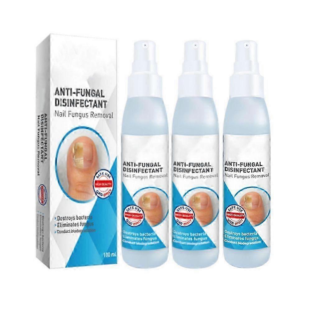3 Stück Nagelreparatur-Spray Reparatur und Reinigung von Nägeln, Weiche Nägel, Polierte Nägel 100 ml, Verdickung von Nägeln