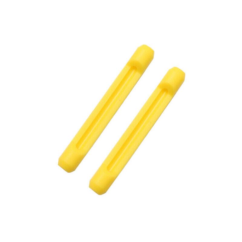 Brillen Sonnenbrille Brillen Anti-Rutsch-Abdeckung Ohrbügel Silikon Beine Ärmelhalter 3pairs gelb