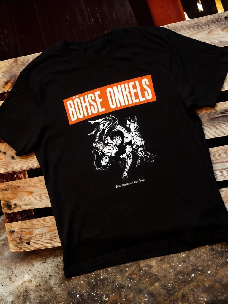 Böhse Onkelz Globale Tour Mercah T-Shirt Sie Suchen Streit GerUnisex Punk Rock Band Print Oversized Baumwolle Unisex Damen T-Shirts XXXL