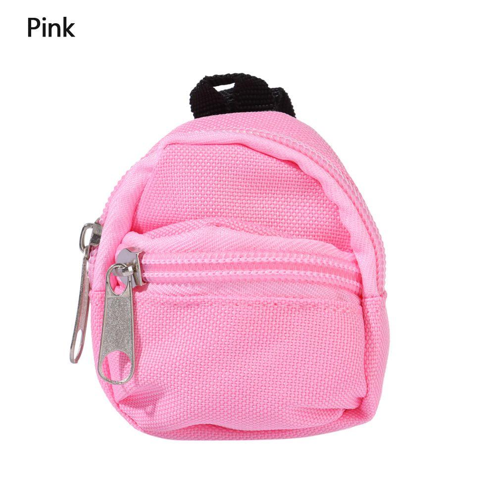 Neu Kind Geschenk Brotbeutel Mini Rucksack Puppe Tasche Rucksack Reise rosa
