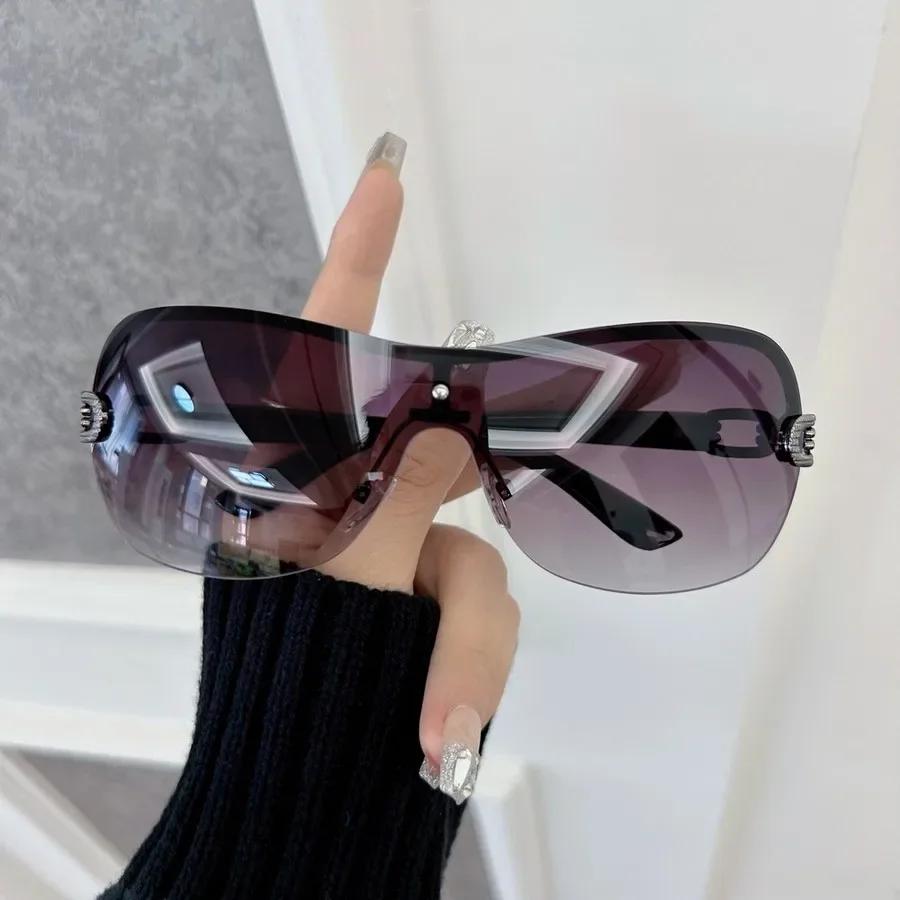 Bunte Quadratische Sonnenbrillen Damen Herren Farbverlauf Sonnenbrillen Weiblich Männlich Designer Marke Unisex Reise Outdoor Oculos De Sol Other
