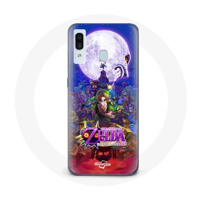 Hülle für Samsung Galaxy A20 The Legend of Majora's Mask Zelda Videospiele