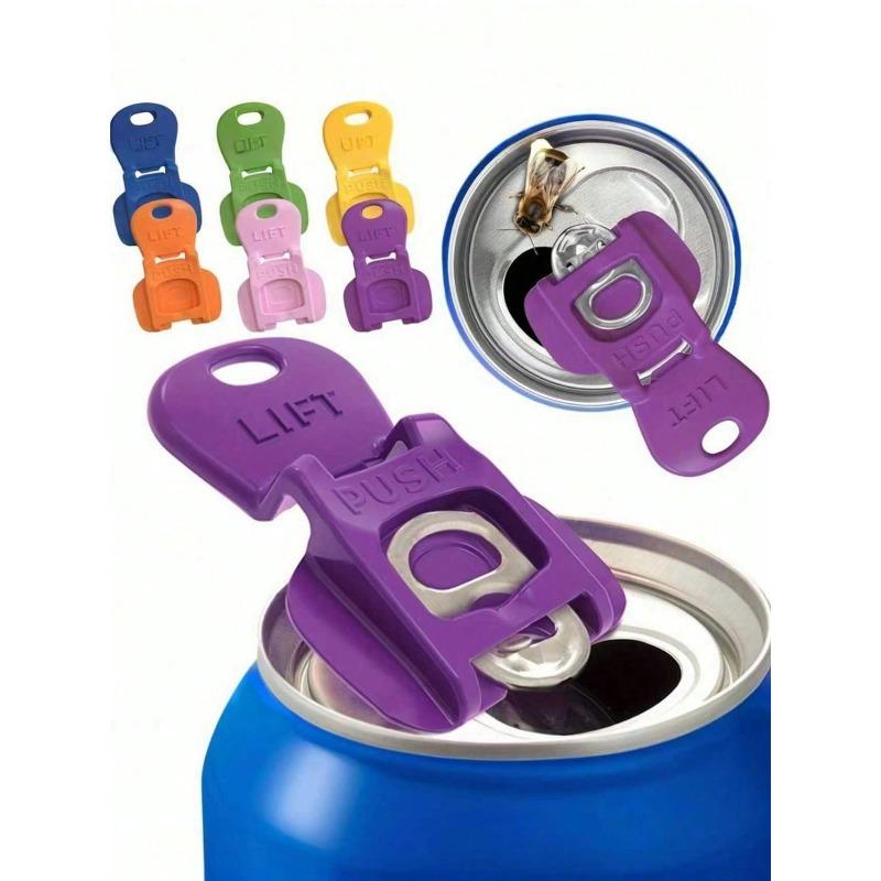 Getränkedosenöffner, Bunte Getränkedosen-Schutzhüllen Geeignet für Limonade, Bier, Cola Multi-color-12pcs (B color package)