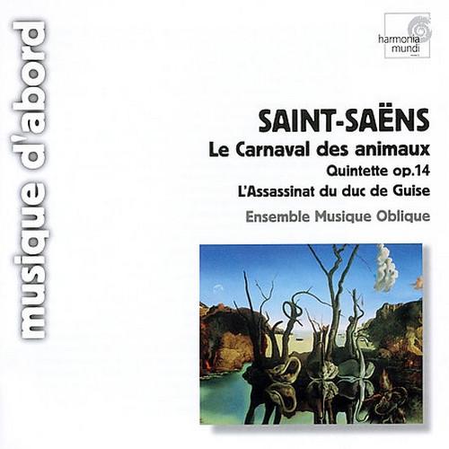 CD CAMILLE SAINT-SAËNS, ENSEMBLE MUSIQ - Der Karneval der Tiere (Quintett HMA1951472 Harmonia Mundi 2000 Japan Klassik Gebraucht