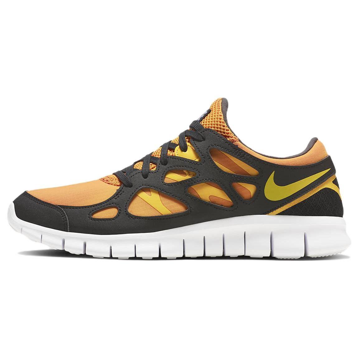 Nike Free Run 2 Solar Yellow Black Herren Sneaker DQ8977-800 40.5