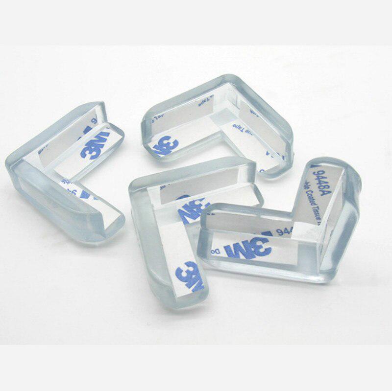 4 Teile/satz Baby Sicherheit L Form Transparent Schutz Abdeckung Tisch Eckenschützer Kinder Schutz Möbel Rand Eckenschützer transparent