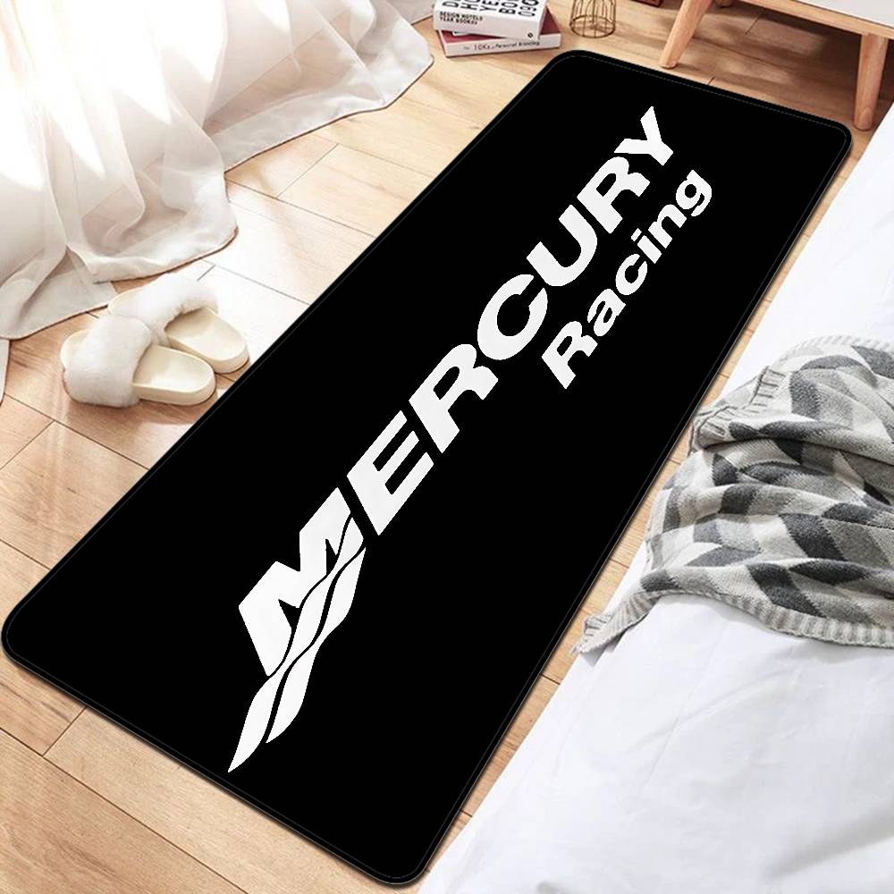 Mercury Racing Fußmatten Waschbar Rutschfest Wohnzimmer Sofa Stühle Bereichsmatte Küche Alfombra 50x80cm