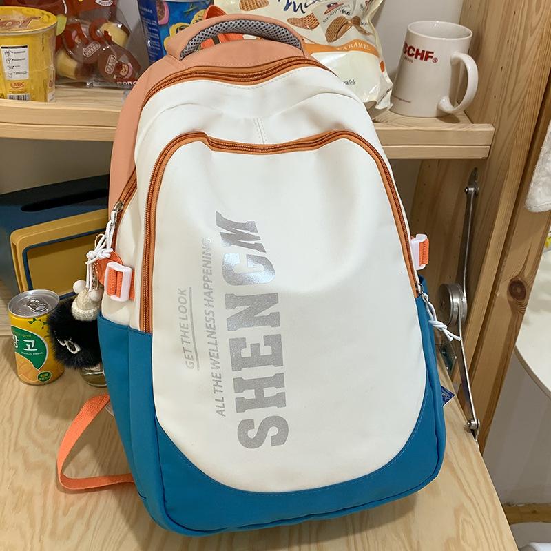 Schultasche Kinder Grundschule Rucksack Junior High School Mittelschule Rucksack Rucksack white