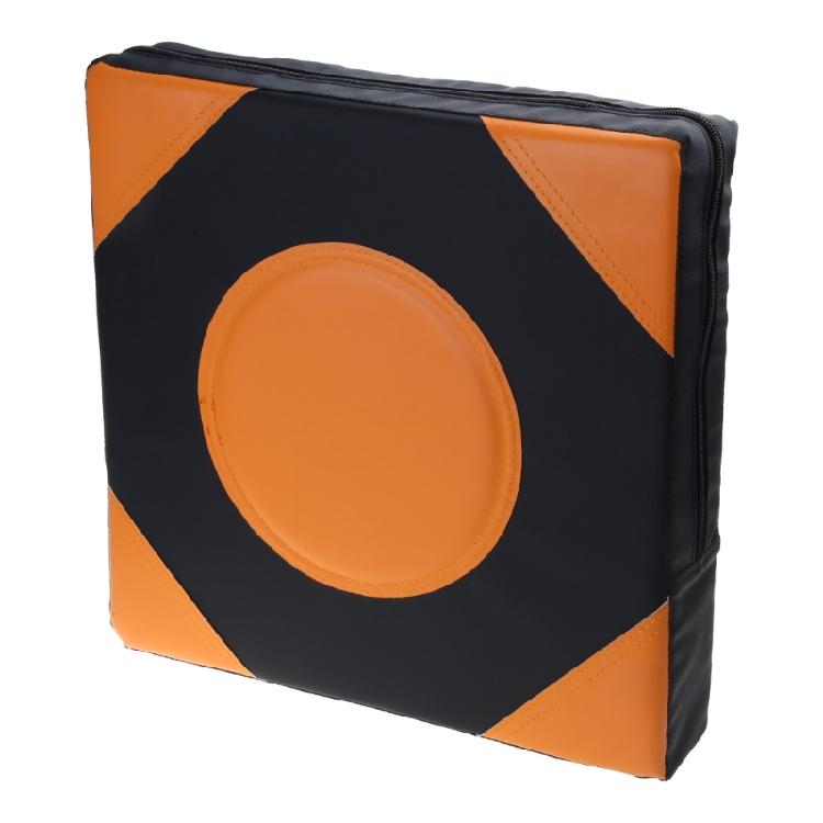 Dickes Punch Wandpolster Wand für Fokus Ziel Schlag Kampfsportpolster Boxen Schlagpolster Training Druckabbau Kampfsport 1 orange/schwarz
