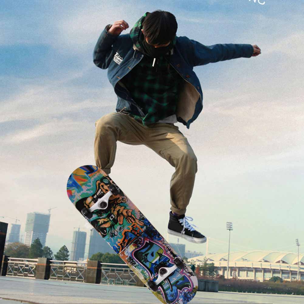 Outdoor Sports 4 Rad Erwachsene Ahorn Holz Skateboard Longboard für Unterhaltung