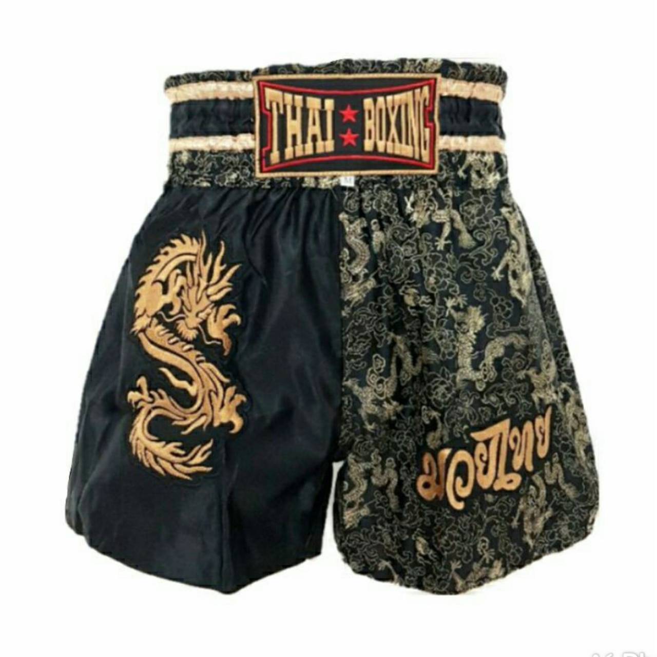 Thai-Kickboxen, Muay-Thai-Shorts, Kampfboxer, MMA-Training, Kampfkunst, Satin 2 xl