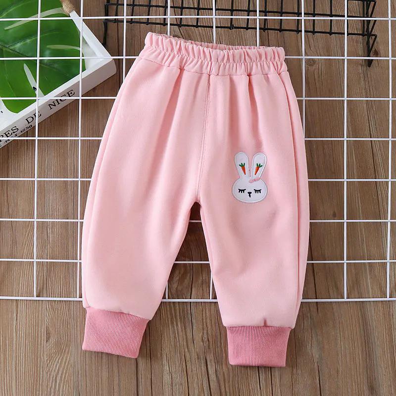 Kinderbekleidung Mädchen Jungen Freizeithosen Frühling Kinder-Sweathosen Lockere Hosen 66 rosa