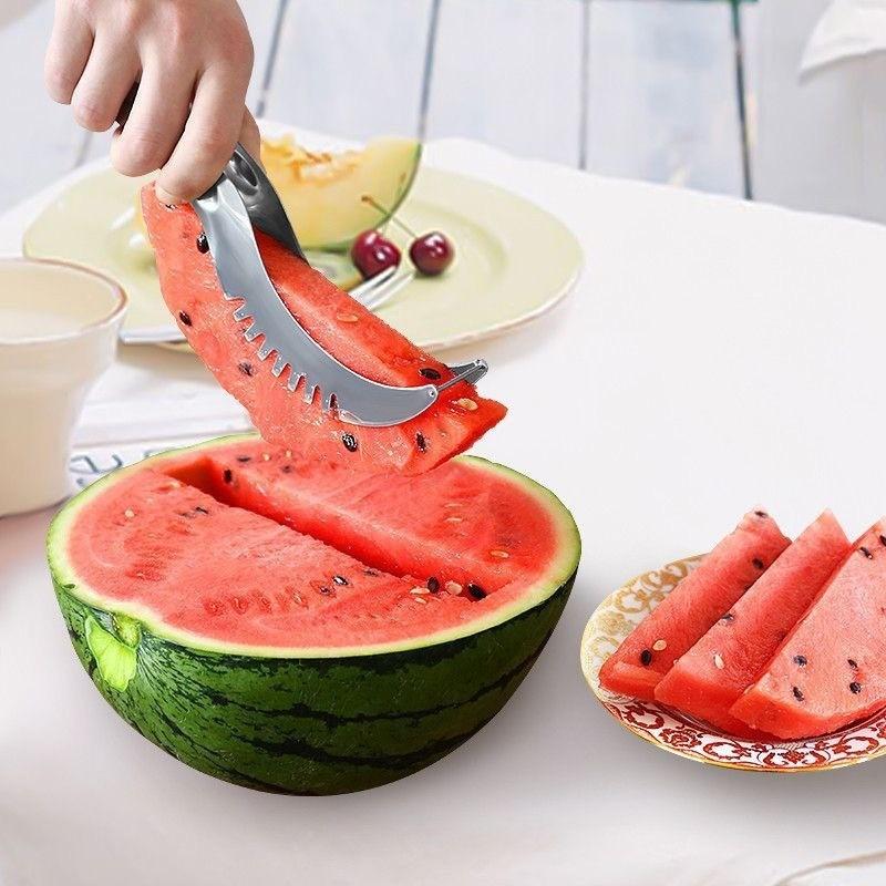 Wassermelone Haushalt Edelstahl Wassermelone Melone Schneidwerkzeug One Size