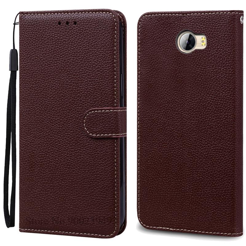 Für Honor 5A Fall LYO-L21 Leder Brieftasche Flip Fall Für Huawei Ehre 5A Fall Huawei Y5 II Y5 2 CUN-U29 CUN-L21 Abdeckung Coque Fundas For Huawei Y5 ii kaffeebraun