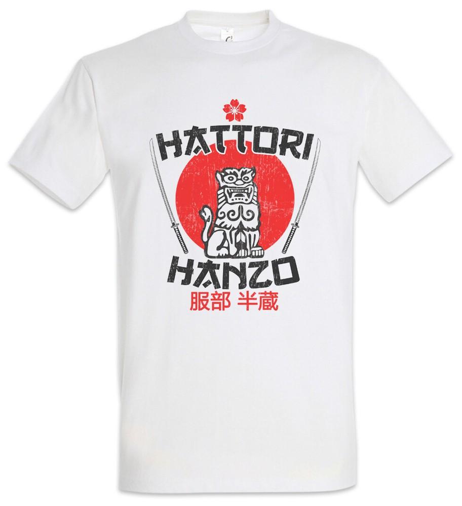 Hattori Hanzo Ninja Bushido Banzai Kill Man Samurai Schwert Bill T-Shirt Japan L