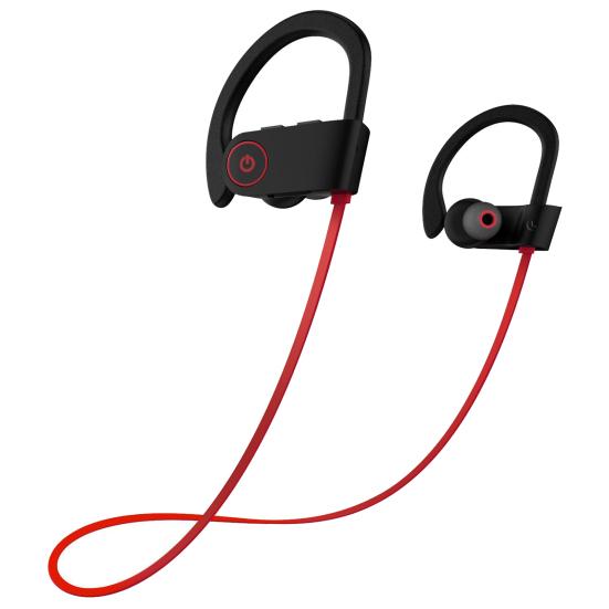 U8 kompatibles Bluetooth-Headset Bluetooth 5.0 2 Farben In-Ear-Design rot