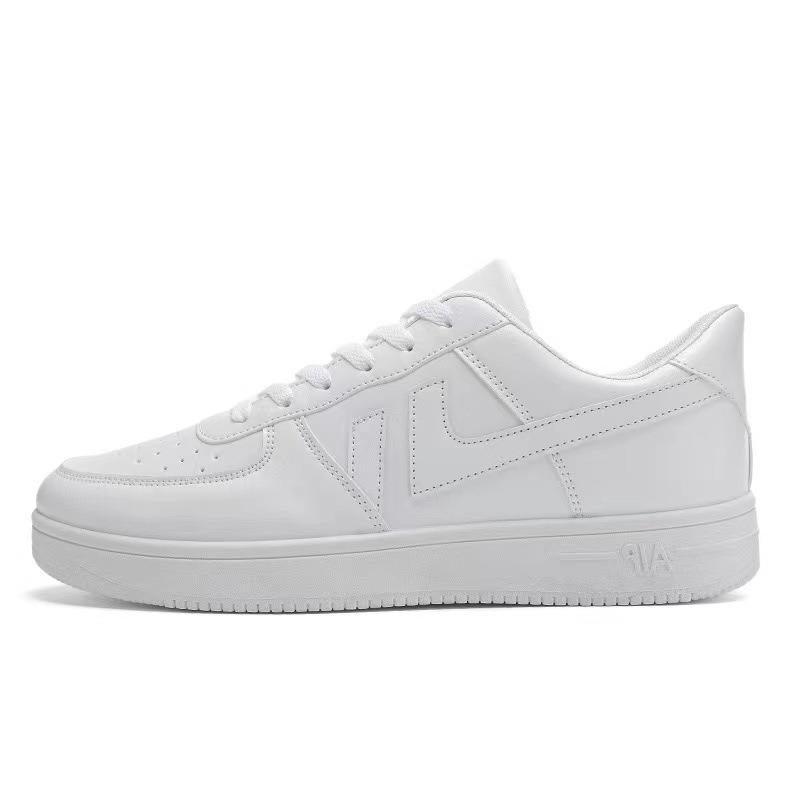 Board-Schuhe Herren Air Force Nein. 1 neues Vier-Jahreszeiten-Paar Schuhe, trendige kleine weiße Schuhe, dicksohlige atmungsaktive Sportschuhe für Herren Female 36 reine weiße