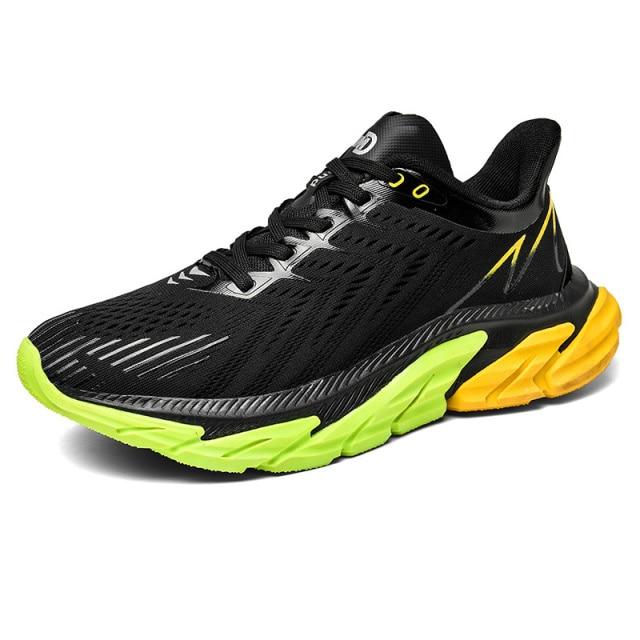 Herrenmode Sportschuhe Stoßdämpfung Luftpolster Outdoor Leicht Ultra Männlich Atmungsaktiv Herren Freizeitschuhe 44 schwarz