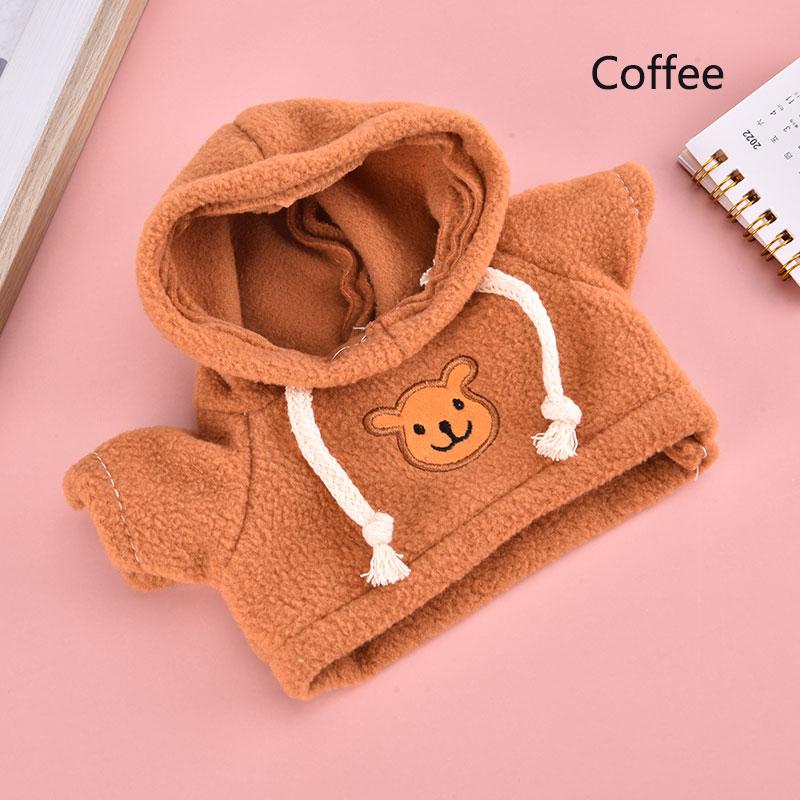 Plüschtier Kleiner Pullover Teddybär Pullover Pullover Cartoon Puppenkleidung kaffeebraun