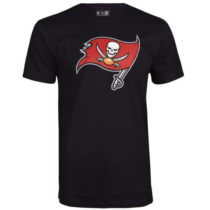 T-Shirt - New Era - NFL Tampa Bay Buccaneers - Schwarz - 100% Baumwolle - Rundhalsausschnitt
