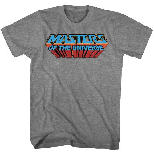 Masters Of The Universe Logo Retro Graphit Heather T-Shirt Unisex T-Shirt XXXL