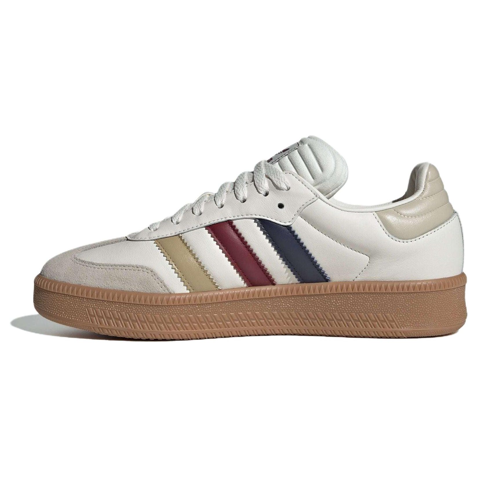 Adidas Originals Samba Xlg Vielseitig Bequem Stoßdämpfend Leicht Low Top Sneakers Unisex Sneakers Weiß Grau JI4276 37⅓