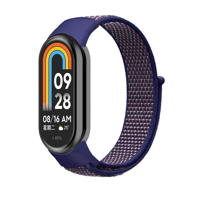 Nylon Loop Strap für xiaomi Mi Band 9 8 7 6 5 4 3 Armband SmartWatch Armband Ersatz sport pulsera armband miband 8 NFC Mi Band 7 6 5 4 3